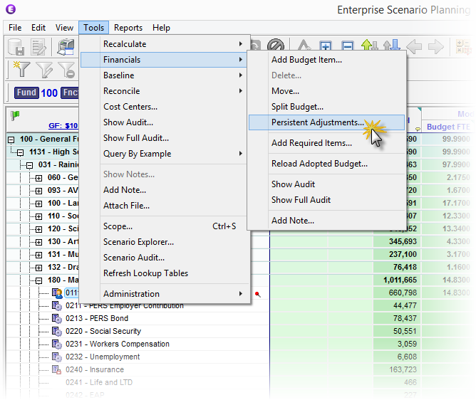 Financials_ToolsPersistentAdjustmentMenuClick